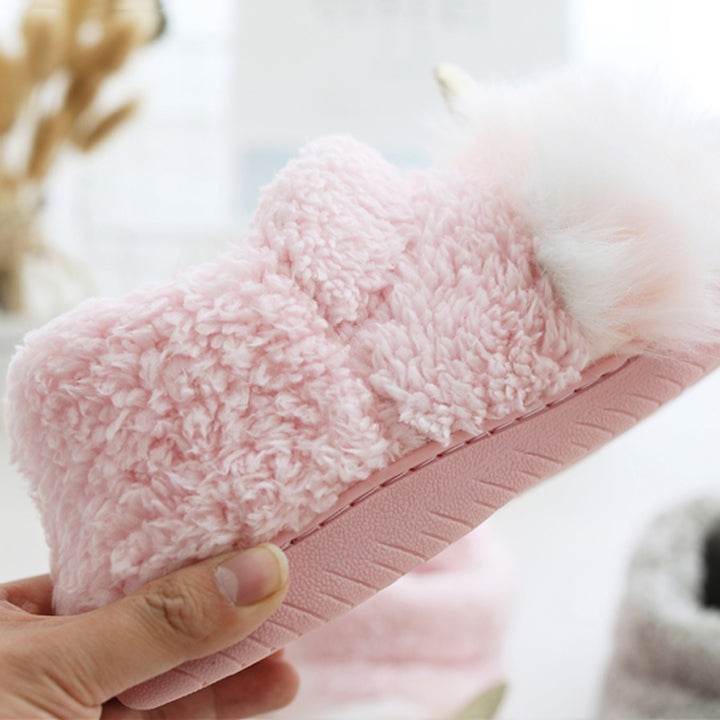 Winter Cotton Slippers Bag Heel Cotton Slippers Non-Slip Warm Home Cotton Slippers, 35-36, 37-38, 39-40