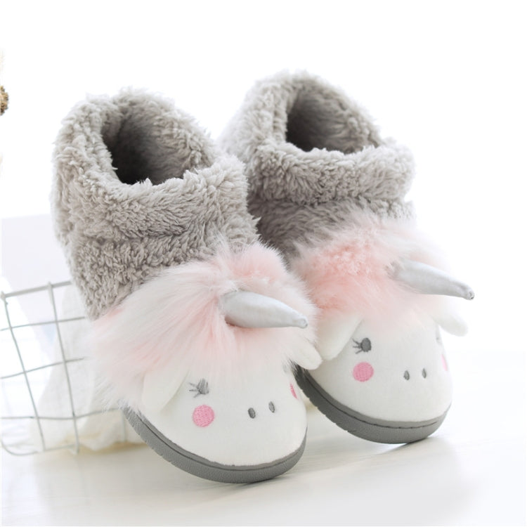 Winter Cotton Slippers Bag Heel Cotton Slippers Non-Slip Warm Home Cotton Slippers, 35-36, 37-38, 39-40