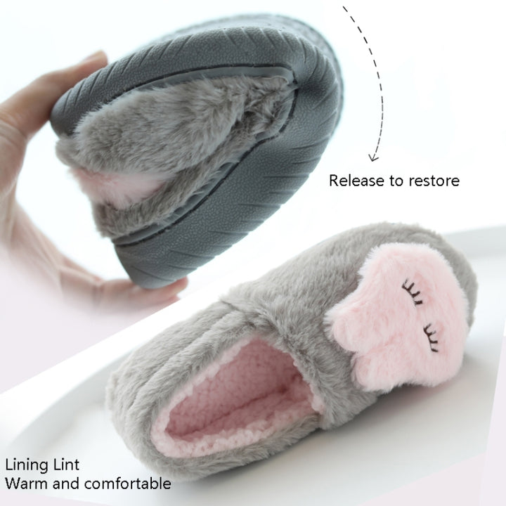 Autumn And Winter Bag Heel Soft Soled Cotton Slippers Warm Cotton Slippers Pregnant Women Postpartum Indoor Thick-Soled Home Shoes Confinement Shoes, 35-36, 37-38, 39-40