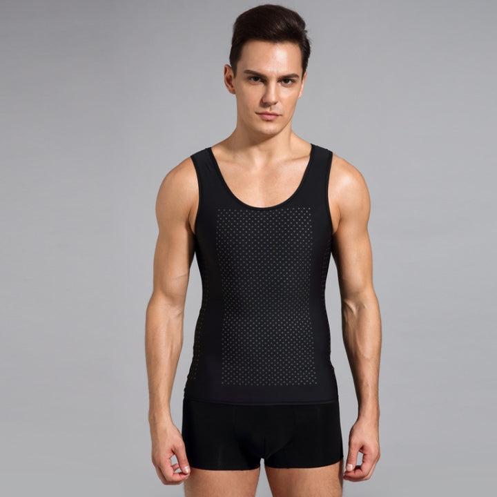 Men Abdomen Waist Corset Shapewear Vest, L, XL, XXL, XXXL, XXXXL