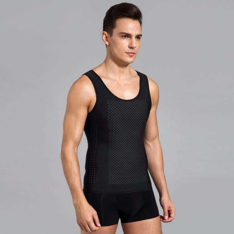 Men Abdomen Waist Corset Shapewear Vest, L, XL, XXL, XXXL, XXXXL