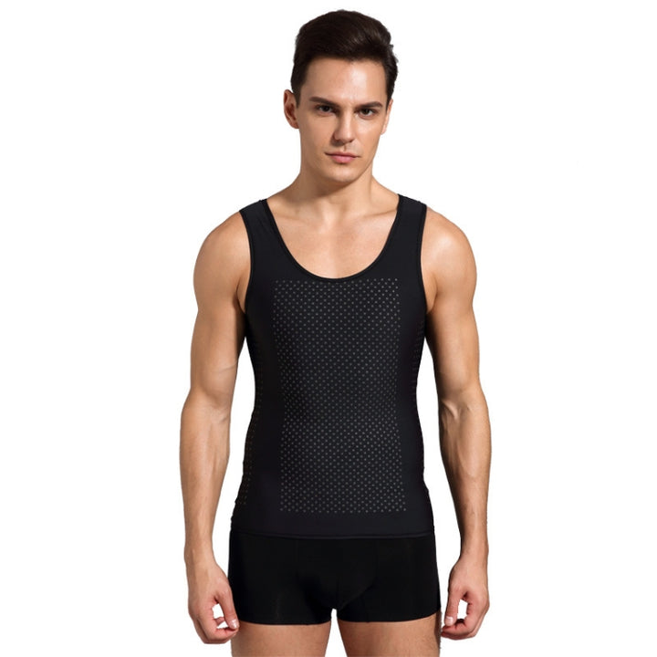 Men Abdomen Waist Corset Shapewear Vest, L, XL, XXL, XXXL, XXXXL