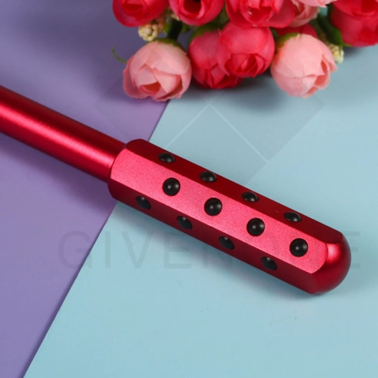 30 Germanium Massage Beauty Stick Roller V-shaped Beauty Instrument Facial Massager Random Colour Delivery, 30 Germanium