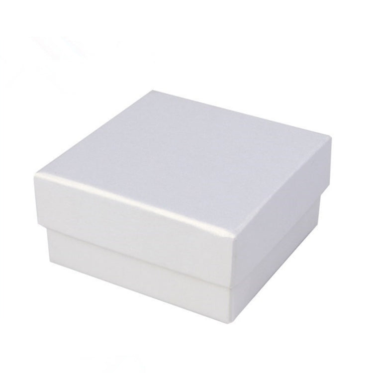 3 PCS Exquisite Silver Jewelry Packaging Gift Box,Random Color Delivery, (5x5cm Square Box), (7.5x7.5cm Square Box)