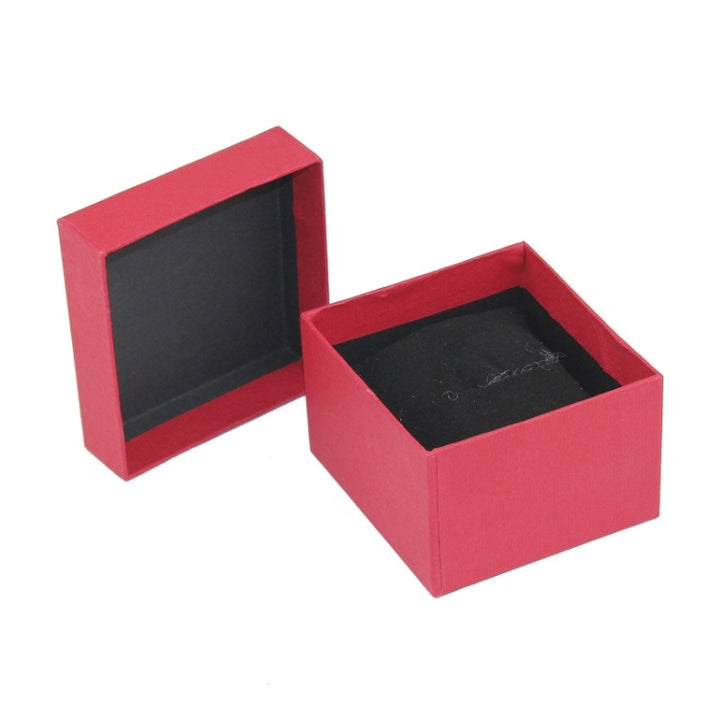 3 PCS Exquisite Silver Jewelry Packaging Gift Box,Random Color Delivery, (5x5cm Square Box), (7.5x7.5cm Square Box)