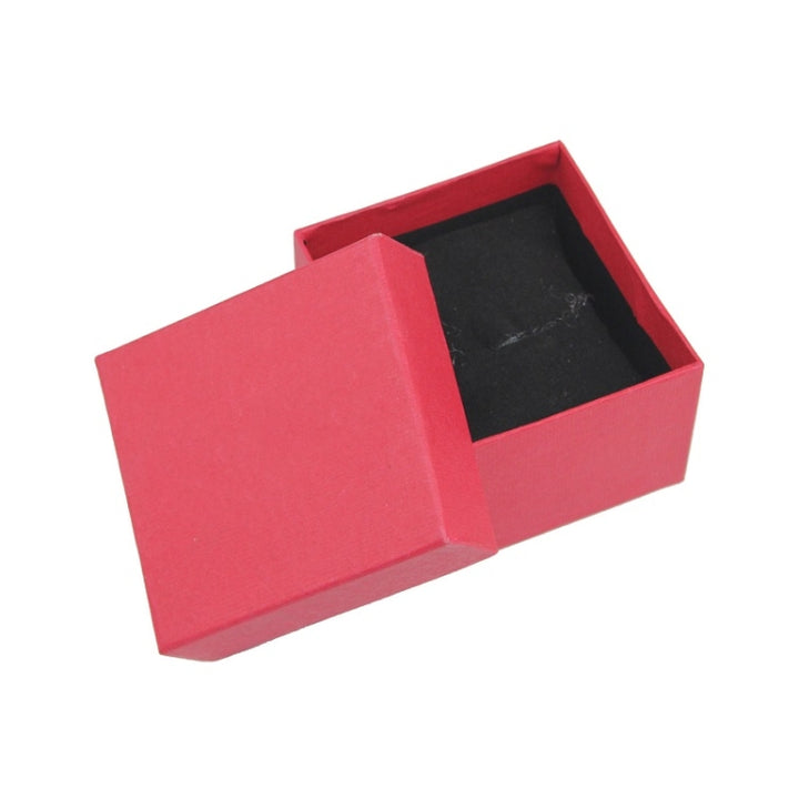 3 PCS Exquisite Silver Jewelry Packaging Gift Box,Random Color Delivery, (5x5cm Square Box), (7.5x7.5cm Square Box)