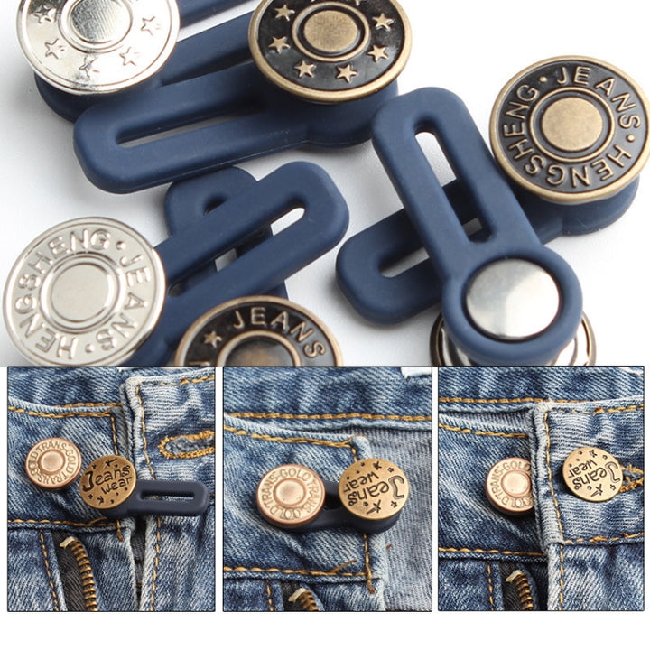 15 PCS 17mm Nail-Free Detachable Button Jeans Retractable Button Universal Extension Button, Style 1, Style 2, Style 3, Style 4, Style 5, Style 6, Style 7, Style 8, Style 9, Style 10, Style 11, Style 12, Style 13, Style 14, Style 15