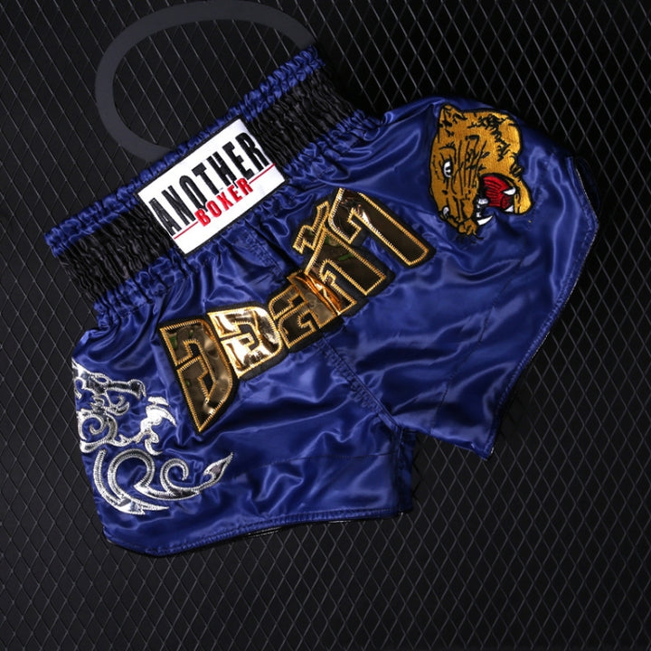 ANOTHERBOXER MMA/Martial Arts/Sanshou/Thai Boxing Professional Training Shorts for Men and Women, XS, S, M, L