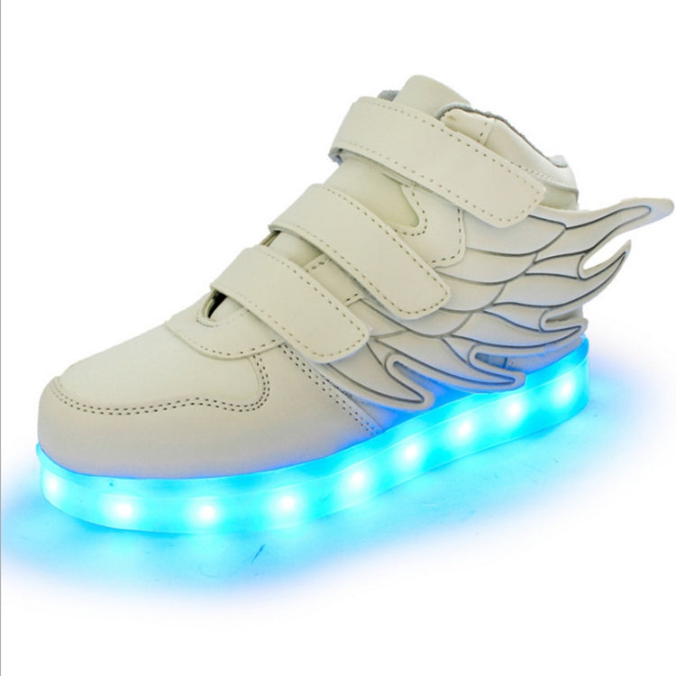 Children Colorful Light Shoes LED Charging Luminous Shoes, 25, 26, 27, 28, 29