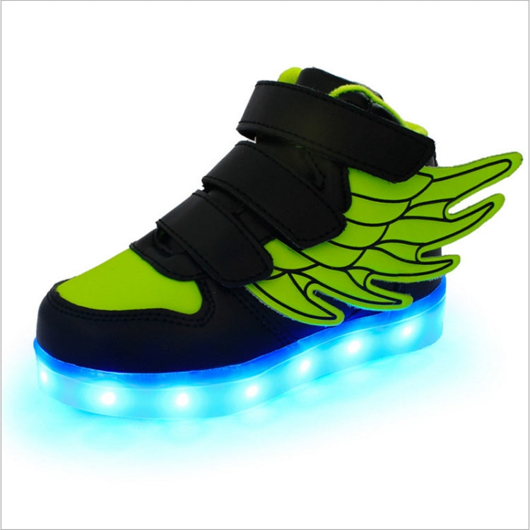 Children Colorful Light Shoes LED Charging Luminous Shoes, 25, 26, 27, 28, 29