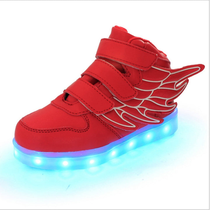 Children Colorful Light Shoes LED Charging Luminous Shoes, 25, 26, 27, 28, 29