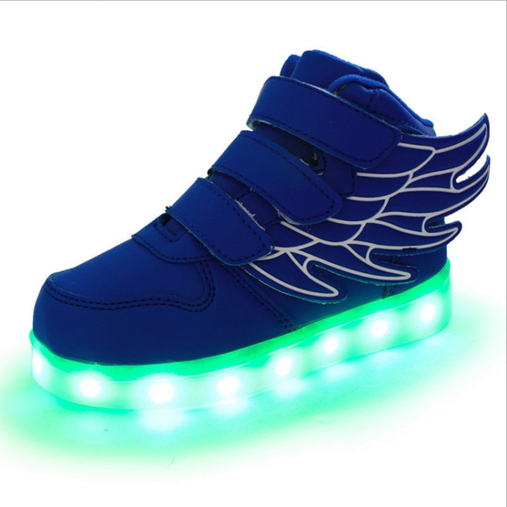 Children Colorful Light Shoes LED Charging Luminous Shoes, 25, 26, 27, 28, 29