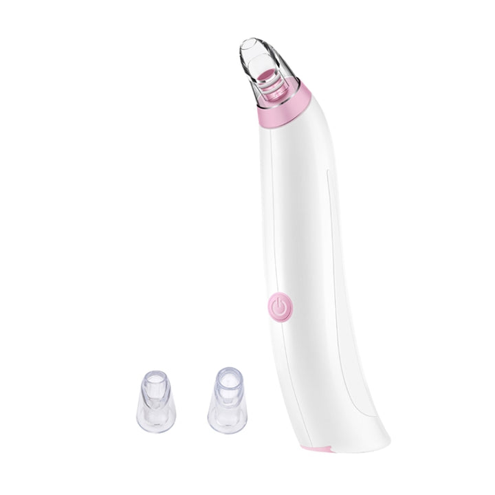 HD-2139 Blackhead Suction Device Pore Cleaner Face Cleaning Beauty Device, White, Pink