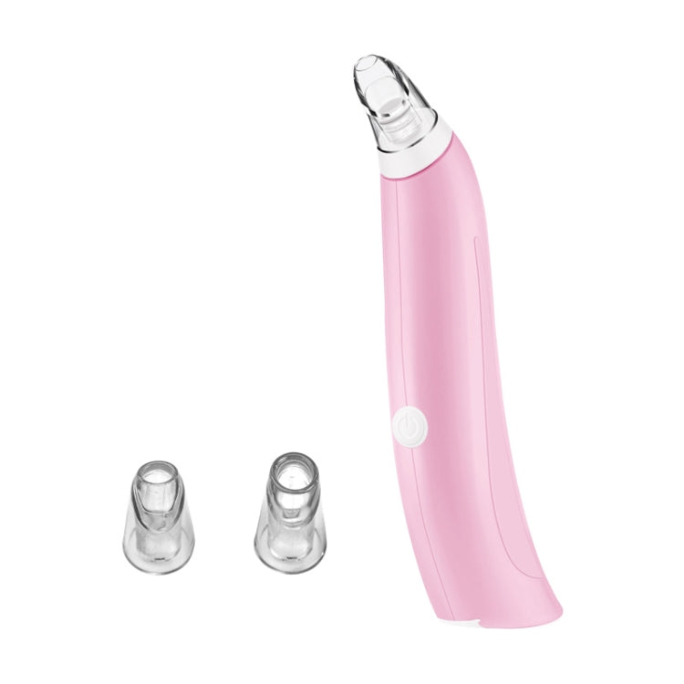 HD-2139 Blackhead Suction Device Pore Cleaner Face Cleaning Beauty Device, White, Pink