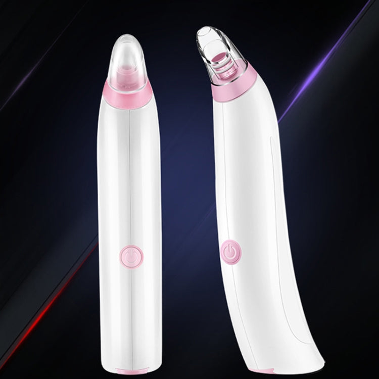 HD-2139 Blackhead Suction Device Pore Cleaner Face Cleaning Beauty Device, White, Pink