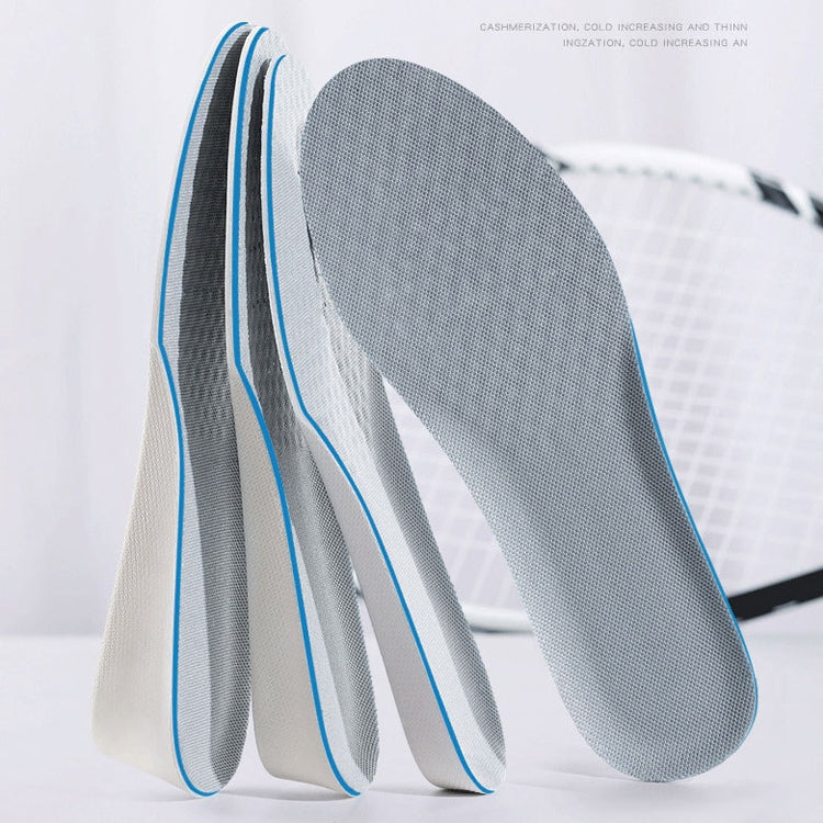 3 Pairs Increased Insole Full Mat EVA Sports Breathable Comfort Increased Pads for Men and Women, 35, 36, 37, 38, 39