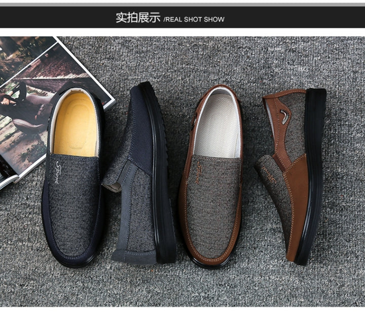 Low-cut Business Casual Soft Soles Flat Shoes for Men, 38, 39, 40, 41, 42, 43