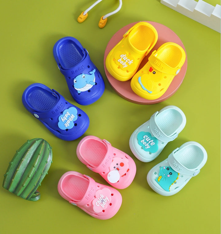 Non-Slip Soft Bottom Hole Slippers For Children, 21/22, 23/24, 25/26, 27/28, 29/30, 31/32