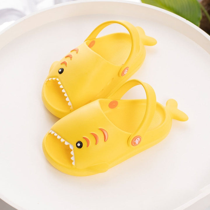 EVA Light Bottom Non-Slip Small Shark Slippers For Children, 130, 140, 150, 160