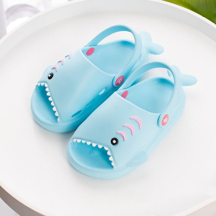 EVA Light Bottom Non-Slip Small Shark Slippers For Children, 130, 140, 150, 160