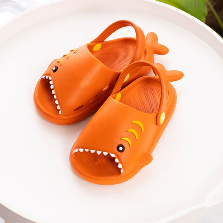 EVA Light Bottom Non-Slip Small Shark Slippers For Children, 130, 140, 150, 160