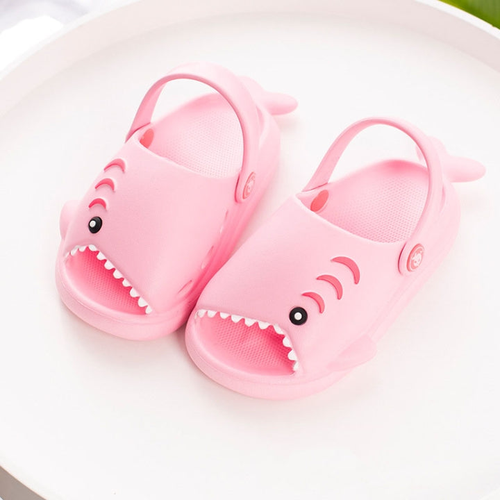 EVA Light Bottom Non-Slip Small Shark Slippers For Children, 130, 140, 150, 160