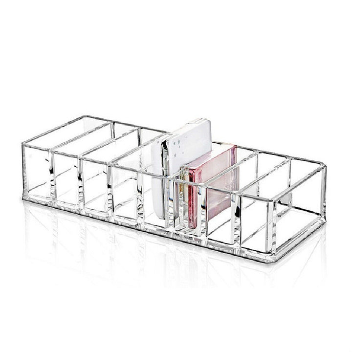 Acrylic Lipstick Shelf Powder Storage Box Transparent Eyeshadow Makeup Shelf Makeup Box