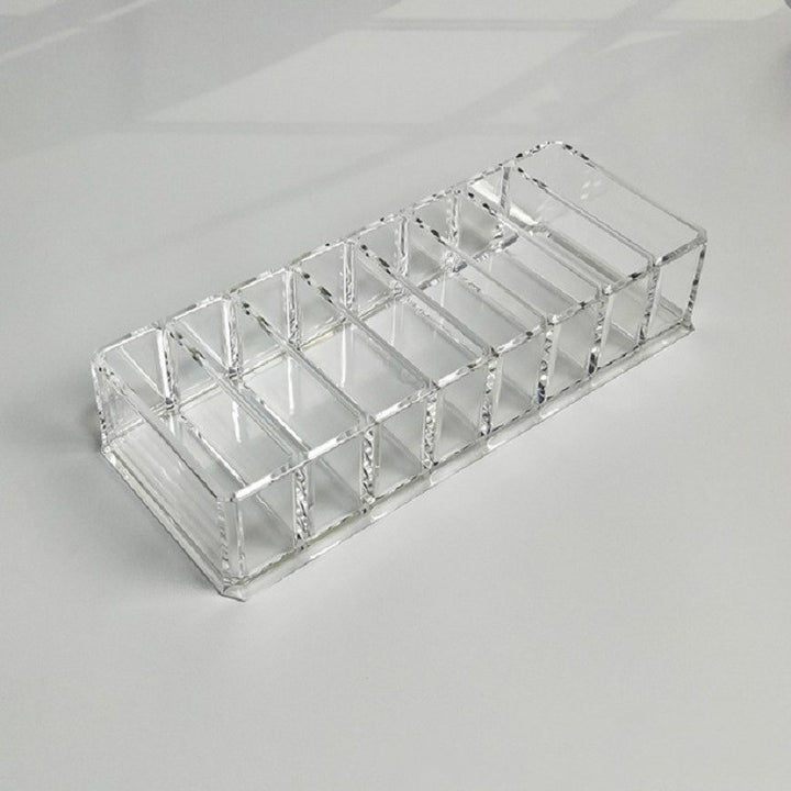 Acrylic Lipstick Shelf Powder Storage Box Transparent Eyeshadow Makeup Shelf Makeup Box