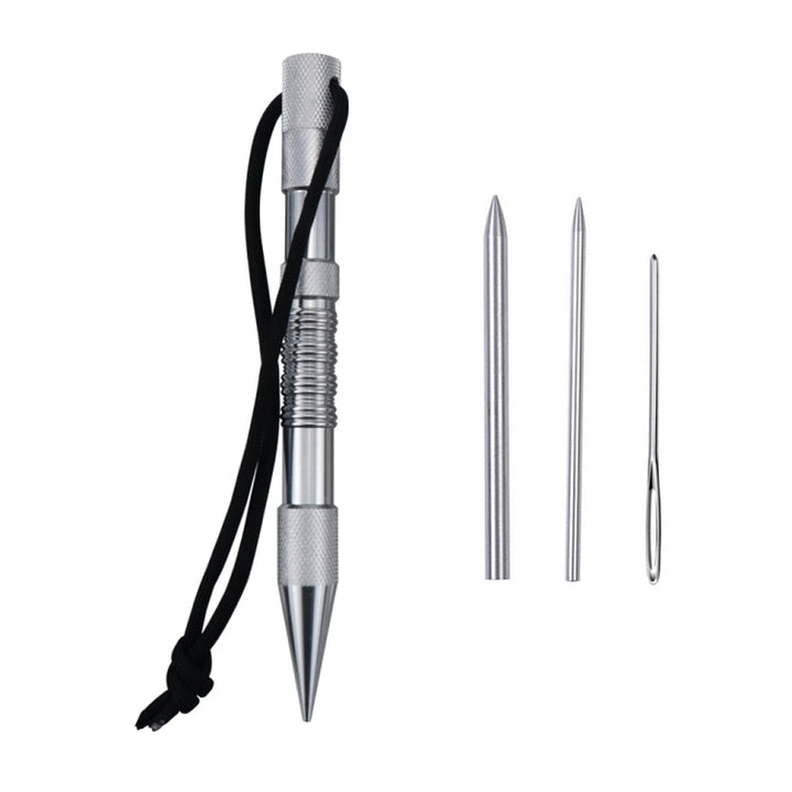 Umbrella Rope Needle Marlin Spike Bracelet DIY Weaving Tool, Specification:, 4 PCS / Set Black, 4 PCS / Set Silver, 5 PCS / Set Black, 5 PCS / Set Silver, 6 PCS / Set Black, 6 PCS / Set Silver, 7 PCS / Set Black, 7 PCS / Set Silver, 9 PCS / Set Black