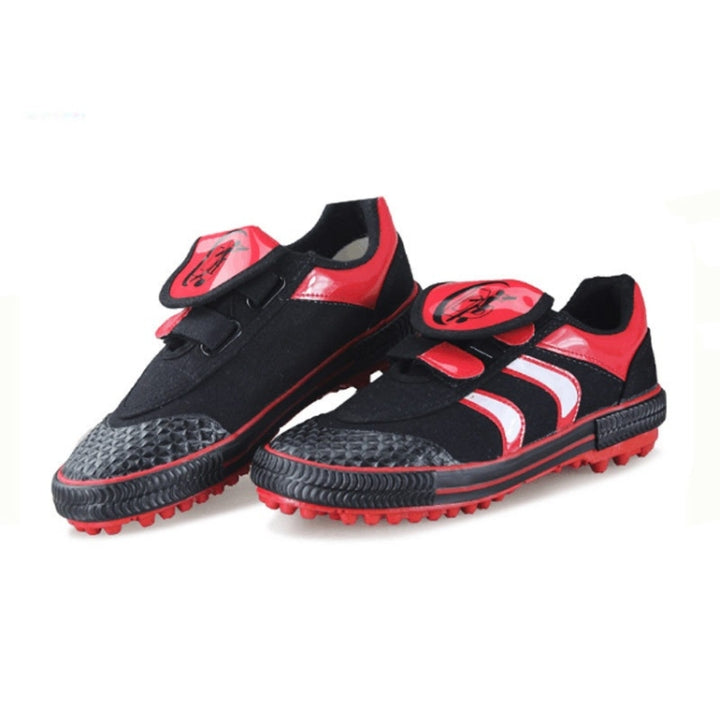 Children Soccer Shoes Antiskid Wear-Resistant Nylon Fastener Football Training Shoes, 28/180, 29/190, 30/200, 32/210, 33/215, 34/220, 35/225, 36/230