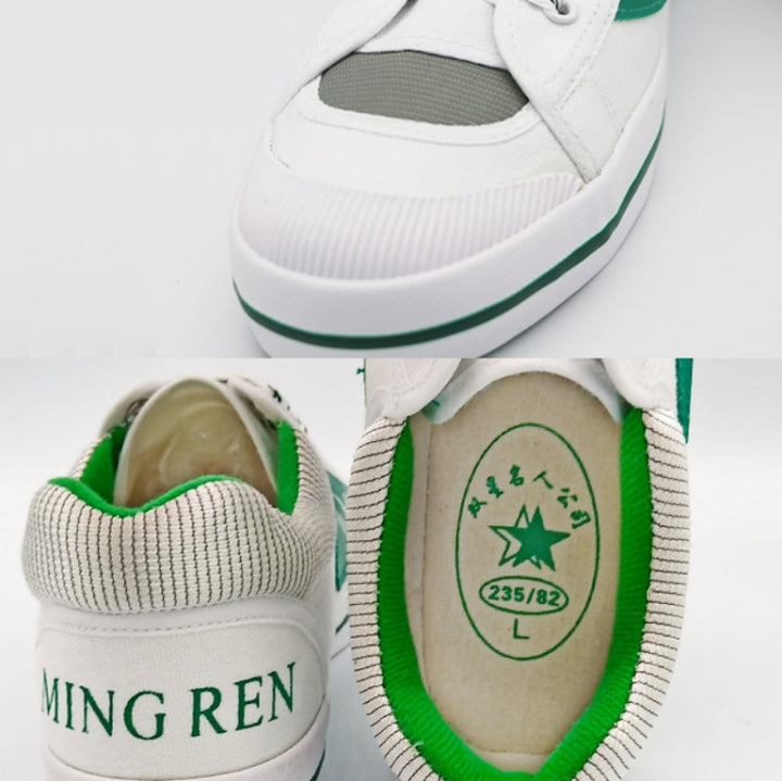 MINGREN Student Canvas Shoes Casual Antiskid Retro Sneakers, 32, 33, 34, 35, 36, 37, 38, 39, 40, 41, 42, 43, 44