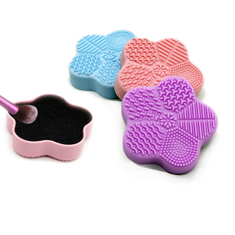 Seastar Portable Silicone Scrubbing Pad With Quick-Drying Sponge Random Colour Delivery