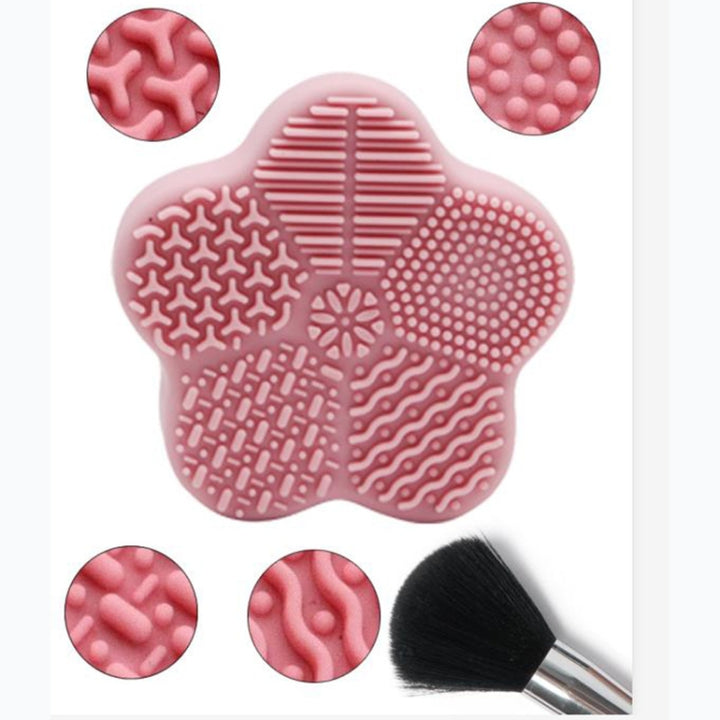 Seastar Portable Silicone Scrubbing Pad With Quick-Drying Sponge Random Colour Delivery