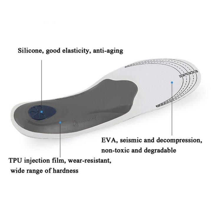 Flat Foot Valgus X-Leg Correction Insoles Men And Women Sports Insoles, Size: S (35-40), S (35-40), L (40-46)