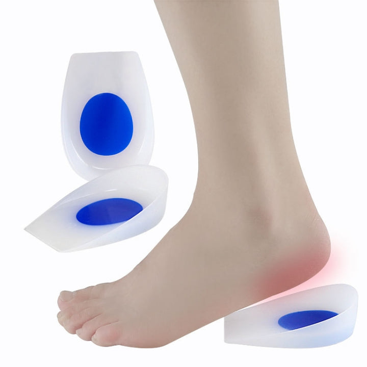 Silicone Heel Insole Is Comfortable Soft And Shock-Absorbing To Protect The Heel Insole, S, M, L, XL