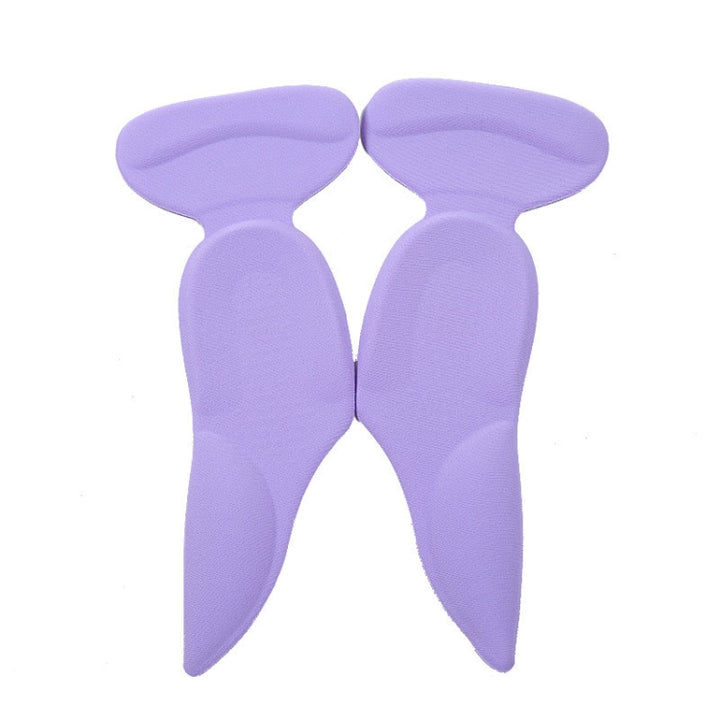 3 in 1 PU Heel Pad Thickened Heel Stick Arch Pad Half Size Pad for Women High Heels, Free Size