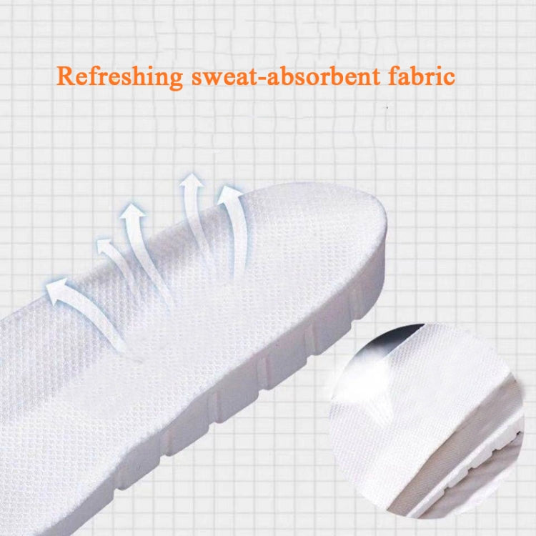 1 Pair 085 Sports Insoles Men And Women Breathable Sweat-Absorbent Deodorant Silicone Thickened Shock-Absorbing Insole, 35, 36, 37, 38, 39, 40, 41, 42, 43, 44, 45