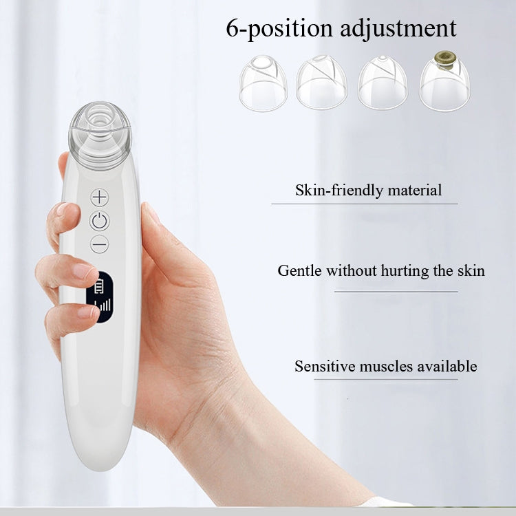 Blackhead Electric Pore Removal Machine Clean Facial Equipment,Style:, Visual Model, Base Model, Without Base