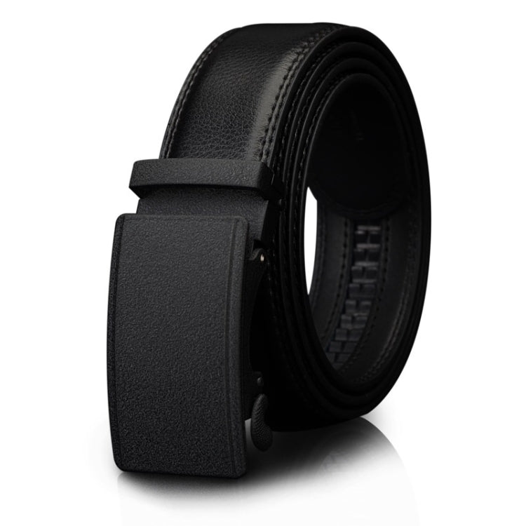 COWATHER CZ032 Men Two-Layer Leather Casual Business All-Match Automatic Buckle Belt, Length:, 110cm, 115cm, 120cm, 125cm, 130cm