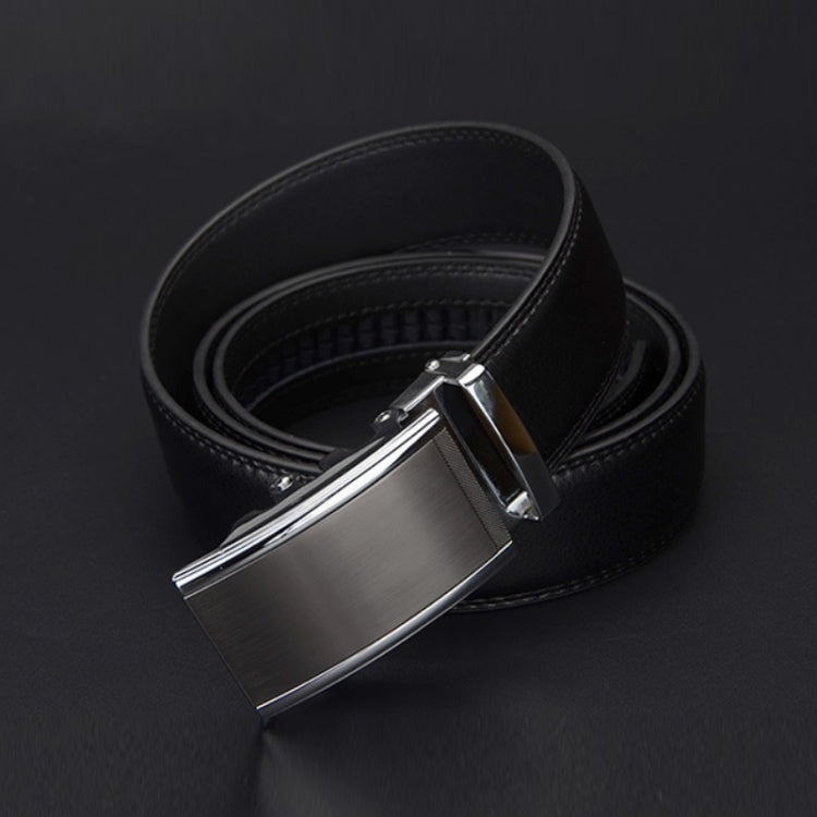 COWATHER CZ022 Men Two-Layer Leather Casual Business Automatic Buckle Belt, Length:, 110cm, 115cm, 120cm, 125cm, 130cm