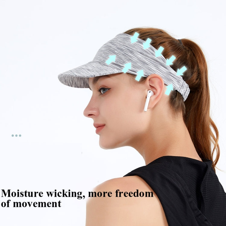 Sports Headband Empty Top Hat Summer Outdoor Sunscreen Breathable Riding And Running Peaked Cap For Men And Women, Free Szie