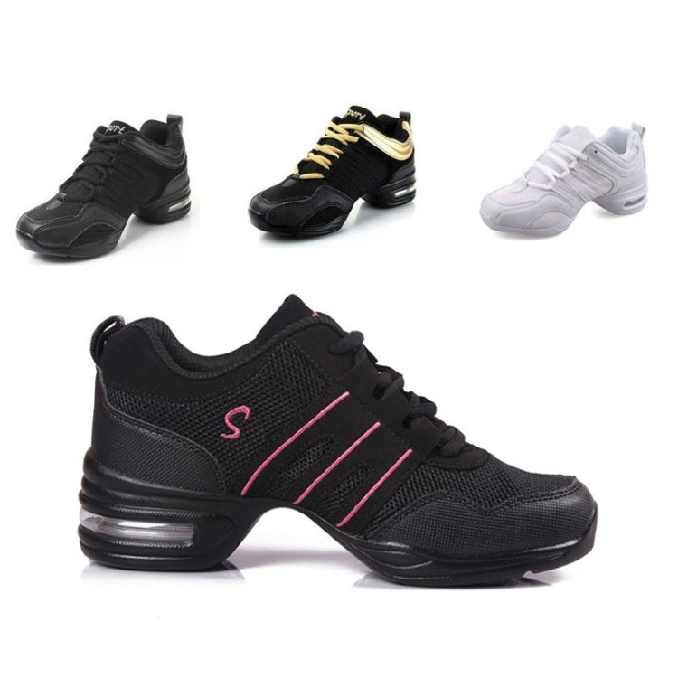 Soft Bottom Mesh Breathable Modern Dance Shoes Heightening Shoes for Women, 36, 37, 38, 39