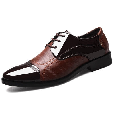 Fashion Men Leather Soft Business Casual Shoes, 38, 39, 40, 41, 42, 43, 44, 45, 46, 47, 48