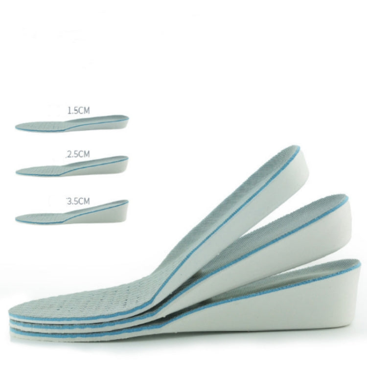 Men and Women Casual EVA Breathable Sports Invisible Heightened Insole, 1.5cm, 2.5cm, 3.5cm