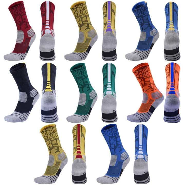 Basketball Stockings Boxing Roller Skating Riding Sports Socks, L 39-42 Yards, XL 43-46 Yards