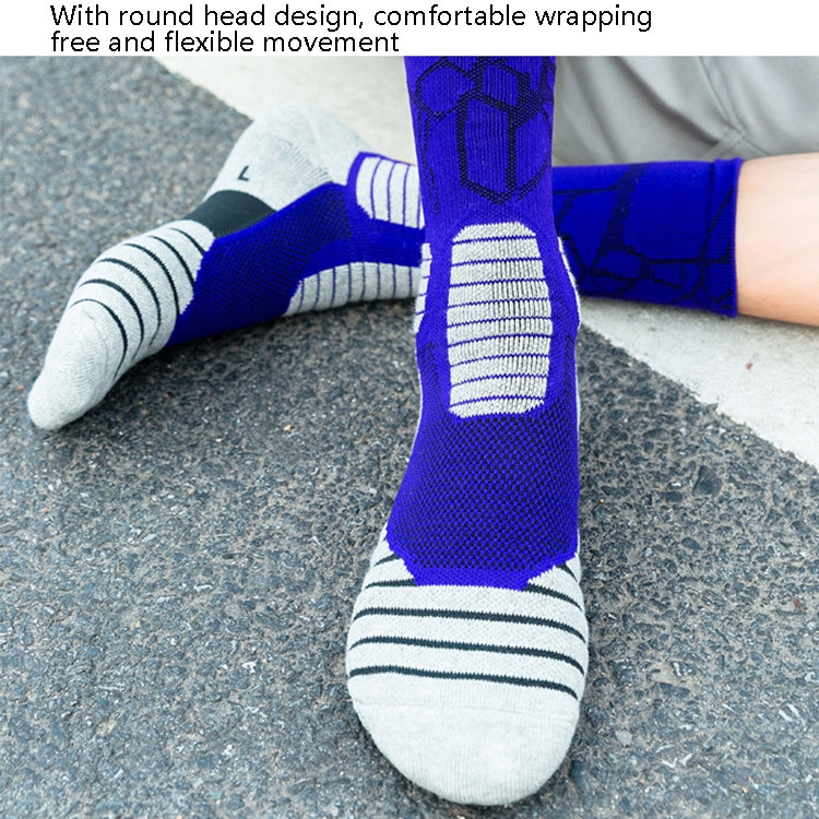 Basketball Stockings Boxing Roller Skating Riding Sports Socks, L 39-42 Yards, XL 43-46 Yards