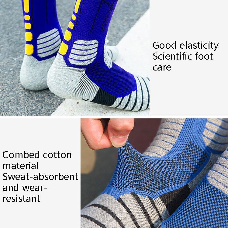 Basketball Stockings Boxing Roller Skating Riding Sports Socks, L 39-42 Yards, XL 43-46 Yards