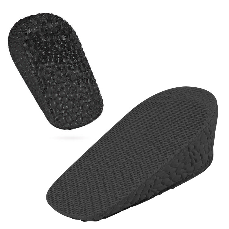 Self-Adhesive Inner Heightening Half Pad Sweat-Absorbent Breathable Shock-Absorbing Heel Casual Sports Insole, 1.5cm, 2.5cm, 3.5cm