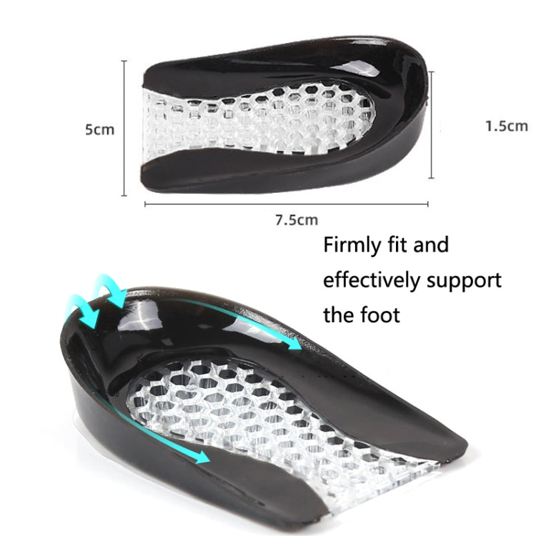 Honeycomb Heel Pad Plantar Fascia Pad Soft Sports Shock Absorption Insole