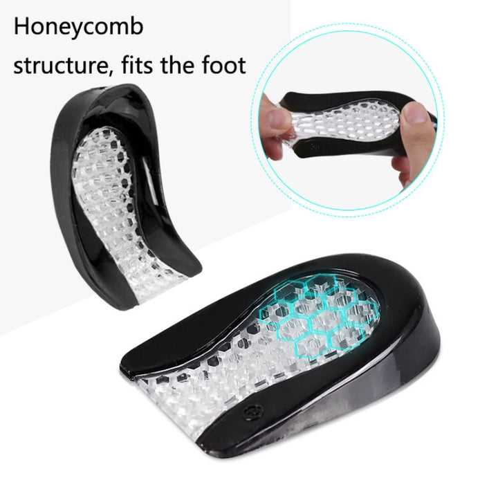 Honeycomb Heel Pad Plantar Fascia Pad Soft Sports Shock Absorption Insole